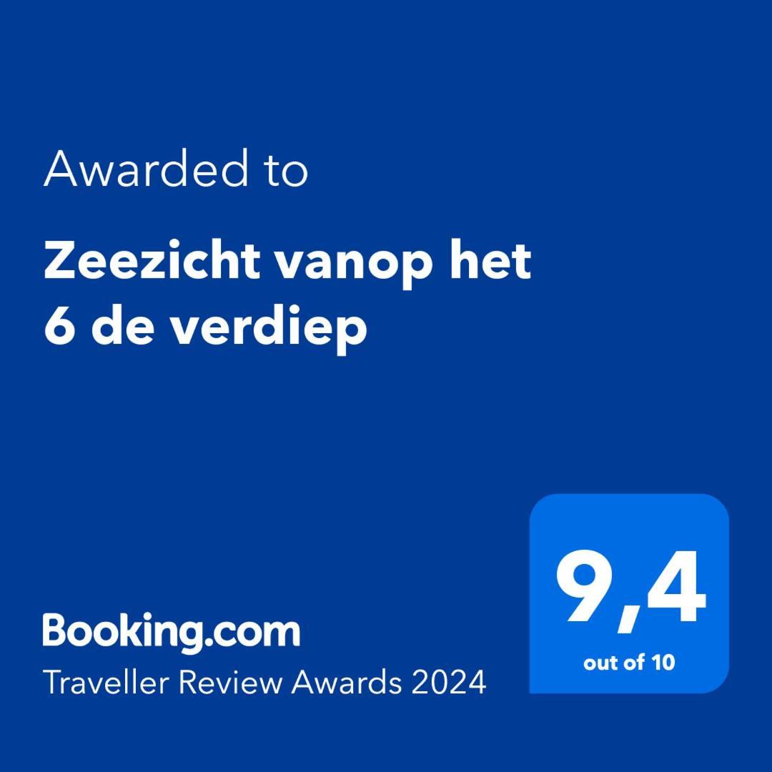 Zeezicht Vanop Het 6 De Verdiep Oostduinkerke Eksteriør billede